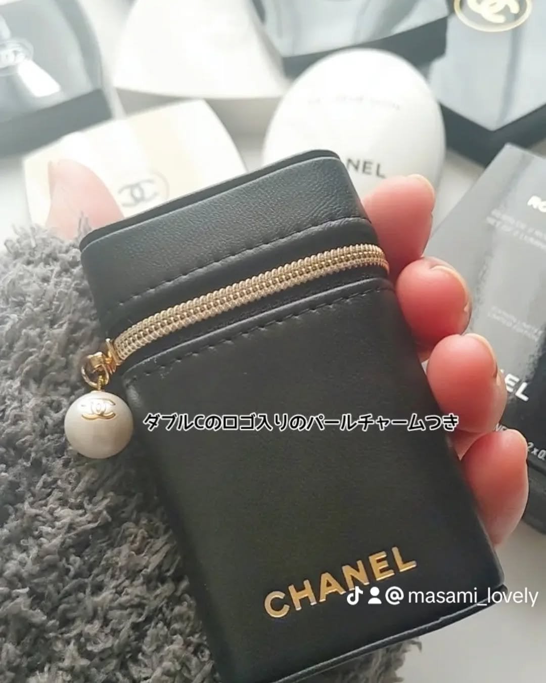 ルージュ アリュール ヴェルヴェット レ ペルル セット オブ 2/CHANEL/メイクアップキットを使ったクチコミ(3枚目)
