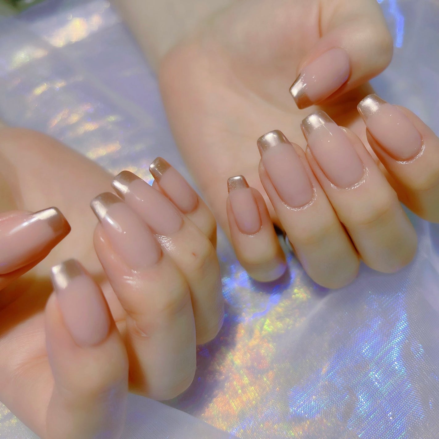 なかやまちえこ on LIPS 「フレンチネイルまとめ💅#ネイルデザイン#フレンチネイル..」(5枚目)