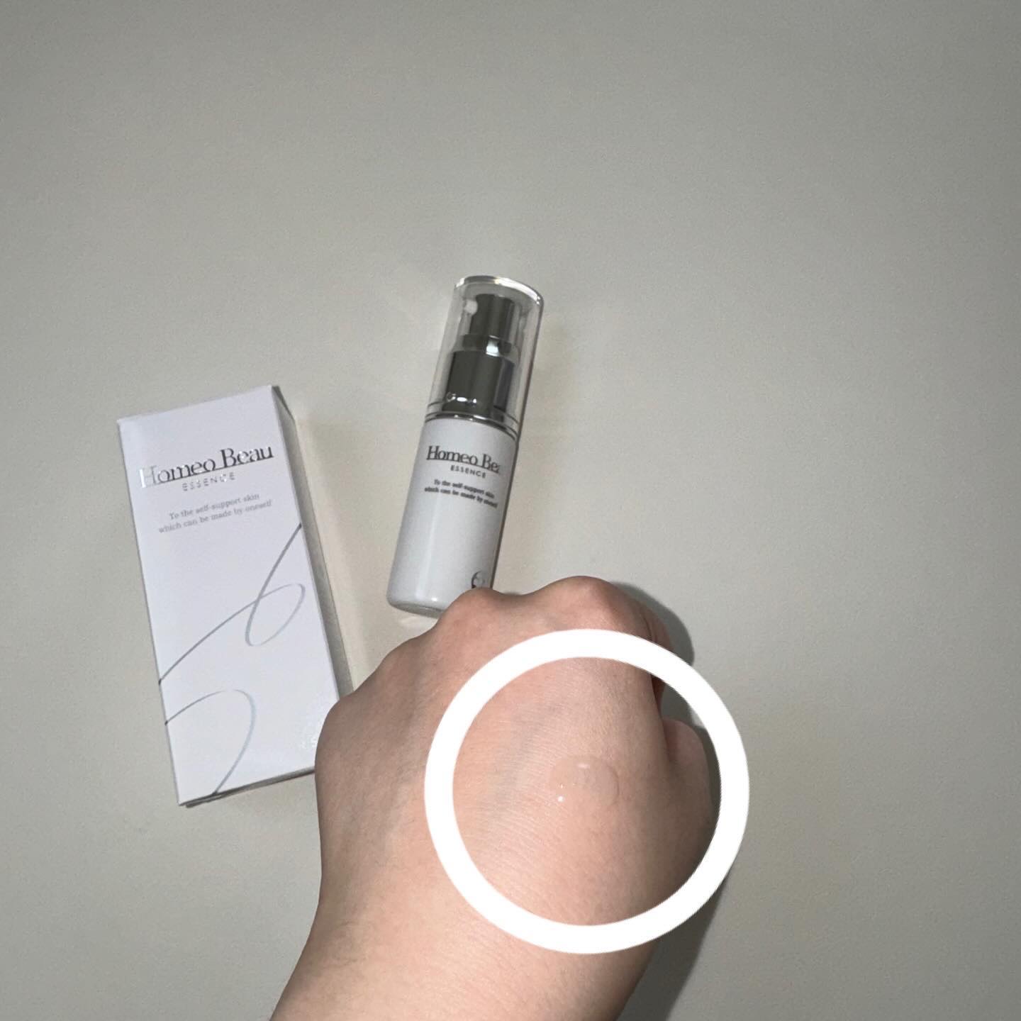 エッセンス/Homeo Beau/美容液を使ったクチコミ（2枚目）