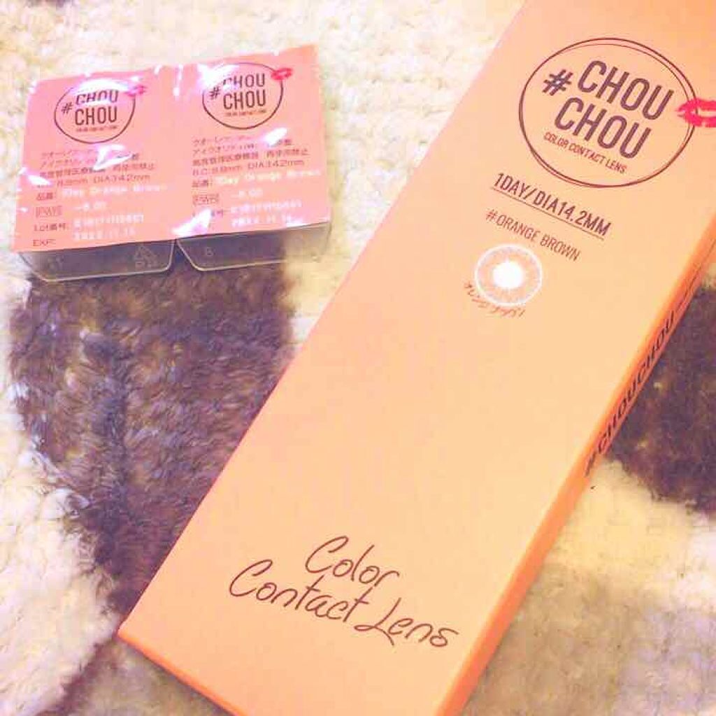 #CHOUCHOU（チュチュ）1day/CHOUCHOU/ワンデー（１DAY）カラコンを使ったクチコミ（1枚目）