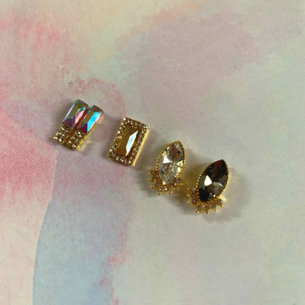 ネイルパーツ/セリア/ネイルチップ・パーツを使ったクチコミ(3枚目)