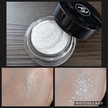 CHANEL イリュージョン ドンブルのクチコミ「✨埋もれてしまいたくなるラメ・・・😍

CHANEL
Illusion D'ombre 
Lo.....」（2枚目）