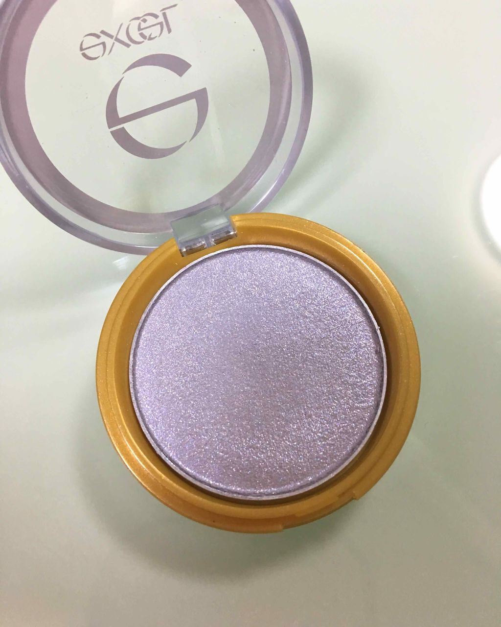 シャイニーシャドウ N/excel/単色アイシャドウを使ったクチコミ（2枚目）