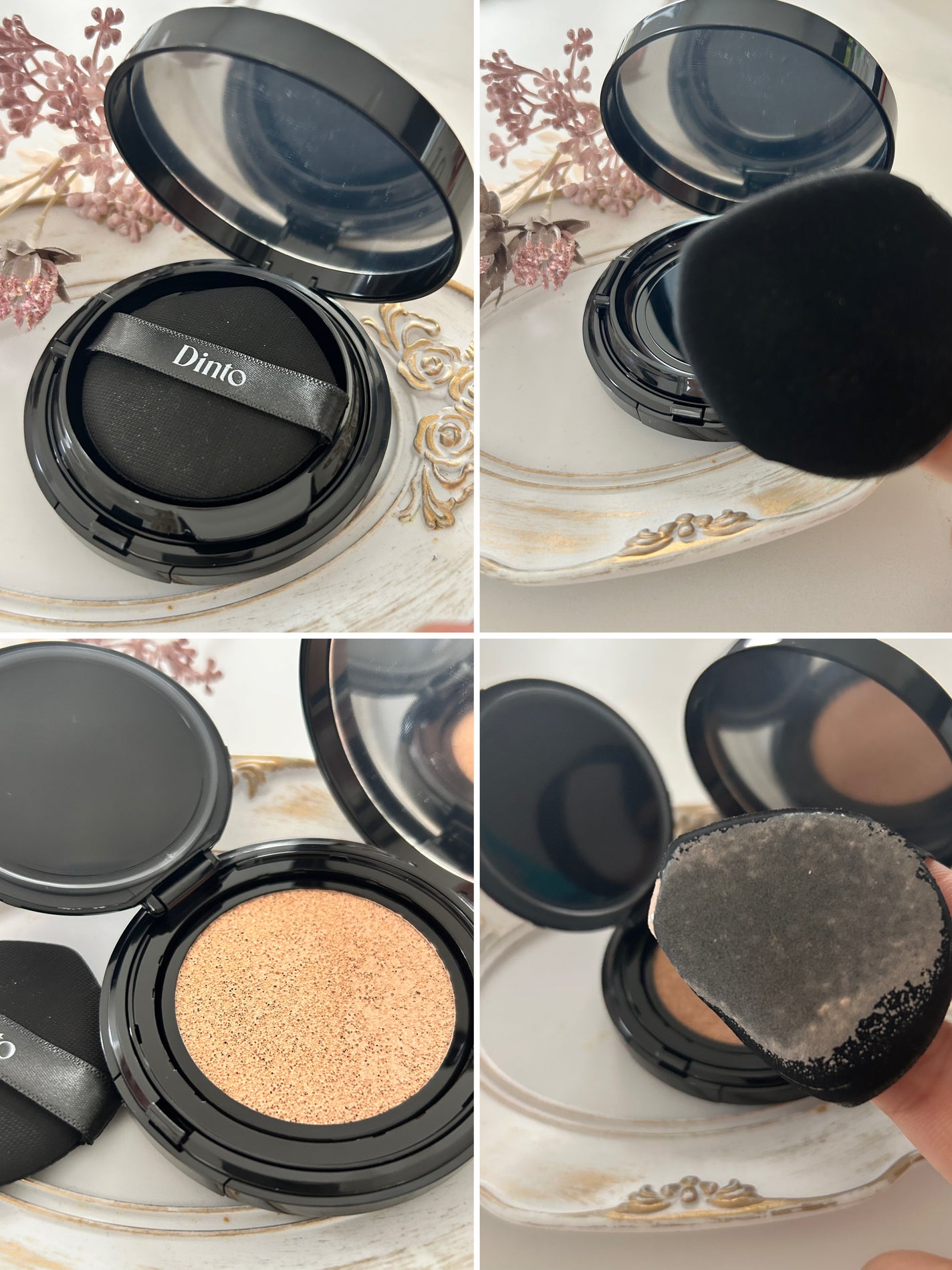 Dinto ブラー フィニッシュ マットクッションファンデーション/Dinto/クッションファンデーションを使ったクチコミ(3枚目)