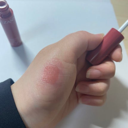 ウォータリーティントリップ/CEZANNE/リップティントを使ったクチコミ(4枚目)