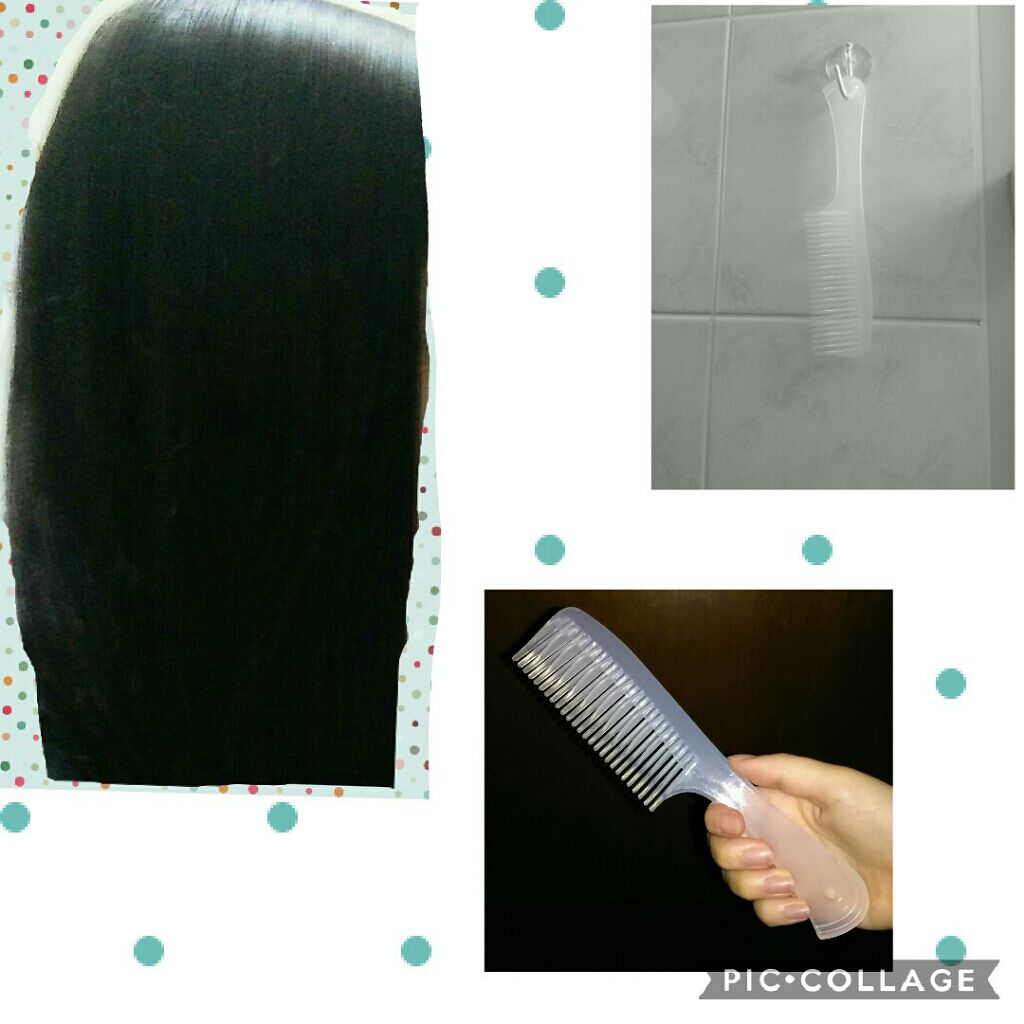 トリートメントコーム/セリア/ヘアコームを使ったクチコミ（2枚目）
