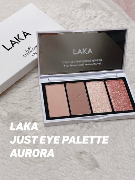 ジャストアイパレット/Laka/アイシャドウパレットを使ったクチコミ(1枚目)