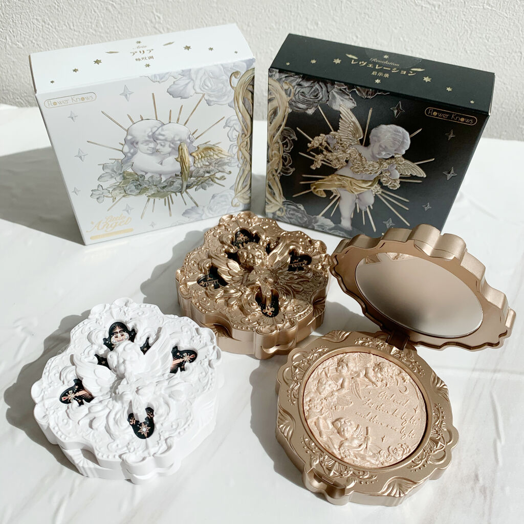 リトルエンジェル ハイライター/FlowerKnows/パウダーハイライトを使ったクチコミ（1枚目）