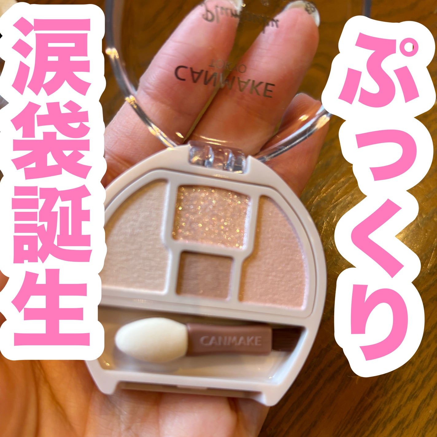 プランぷくコーデアイズNeo/キャンメイク/アイシャドウを使ったクチコミ(1枚目)