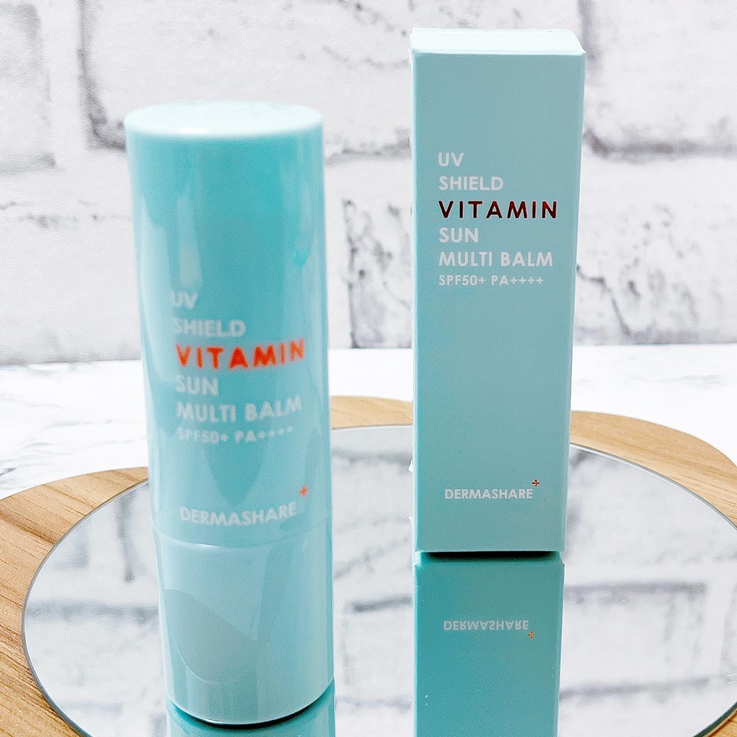 UVシールドビタミンサンマルチバーム/DERMASHARE/日焼け止めクリームを使ったクチコミ（2枚目）
