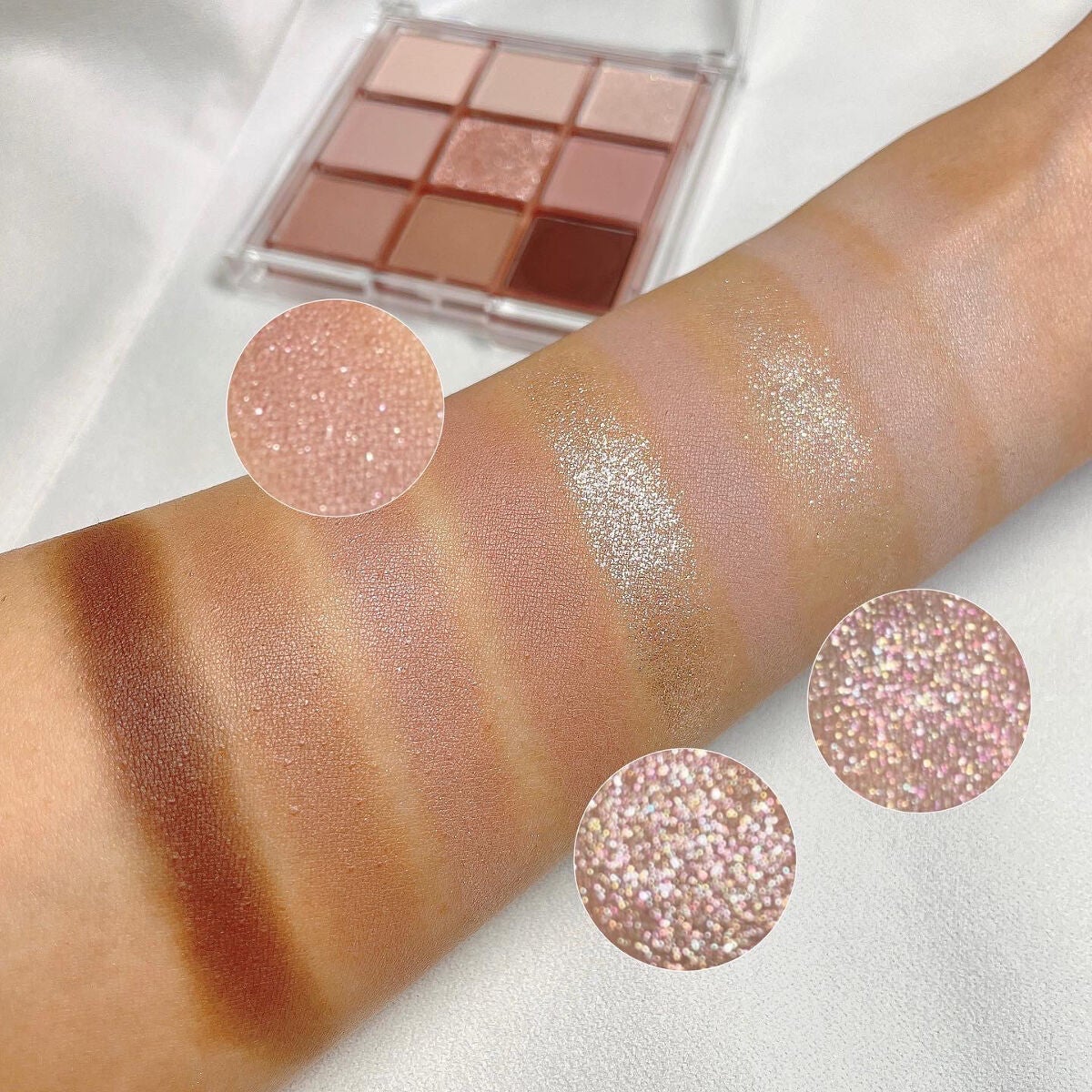 KEYBO FALL IN LOVE SHADOW PALETTE/keybo/アイシャドウパレットを使ったクチコミ(2枚目)