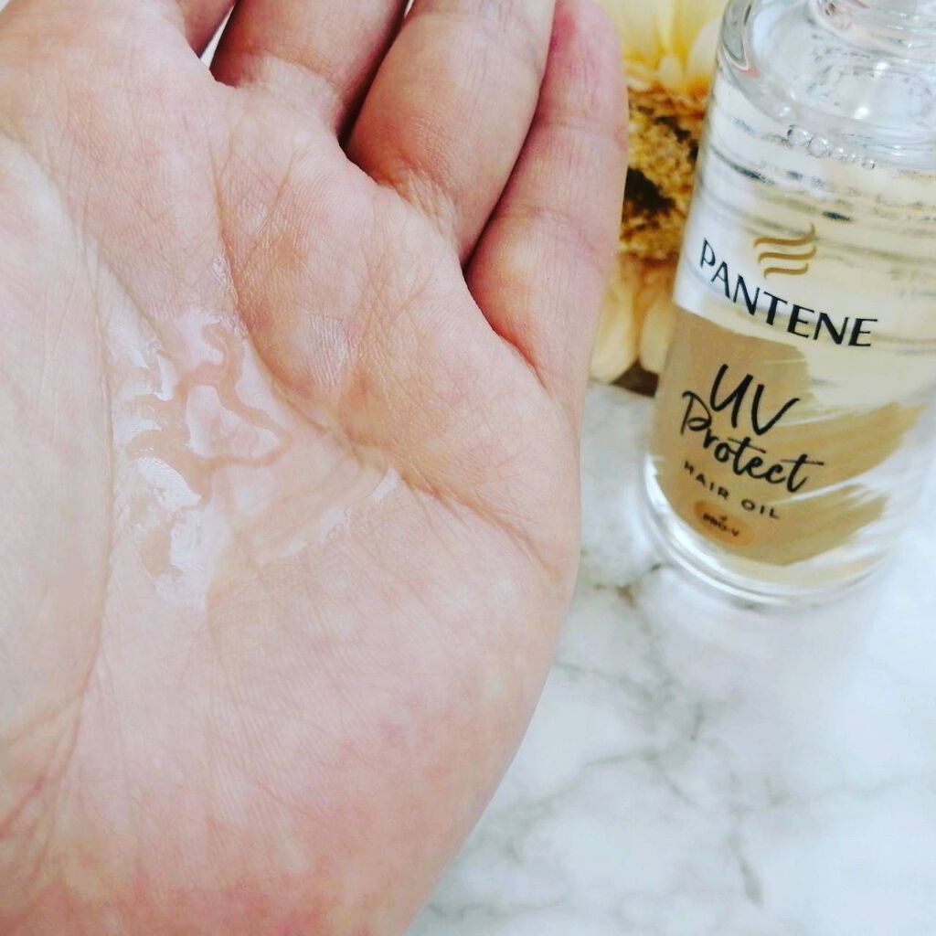 UVカット ヘアオイル/パンテーン/ヘアオイルを使ったクチコミ(3枚目)