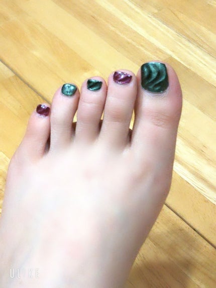 マグアートネイル/キャンドゥ/マニキュアを使ったクチコミ(2枚目)