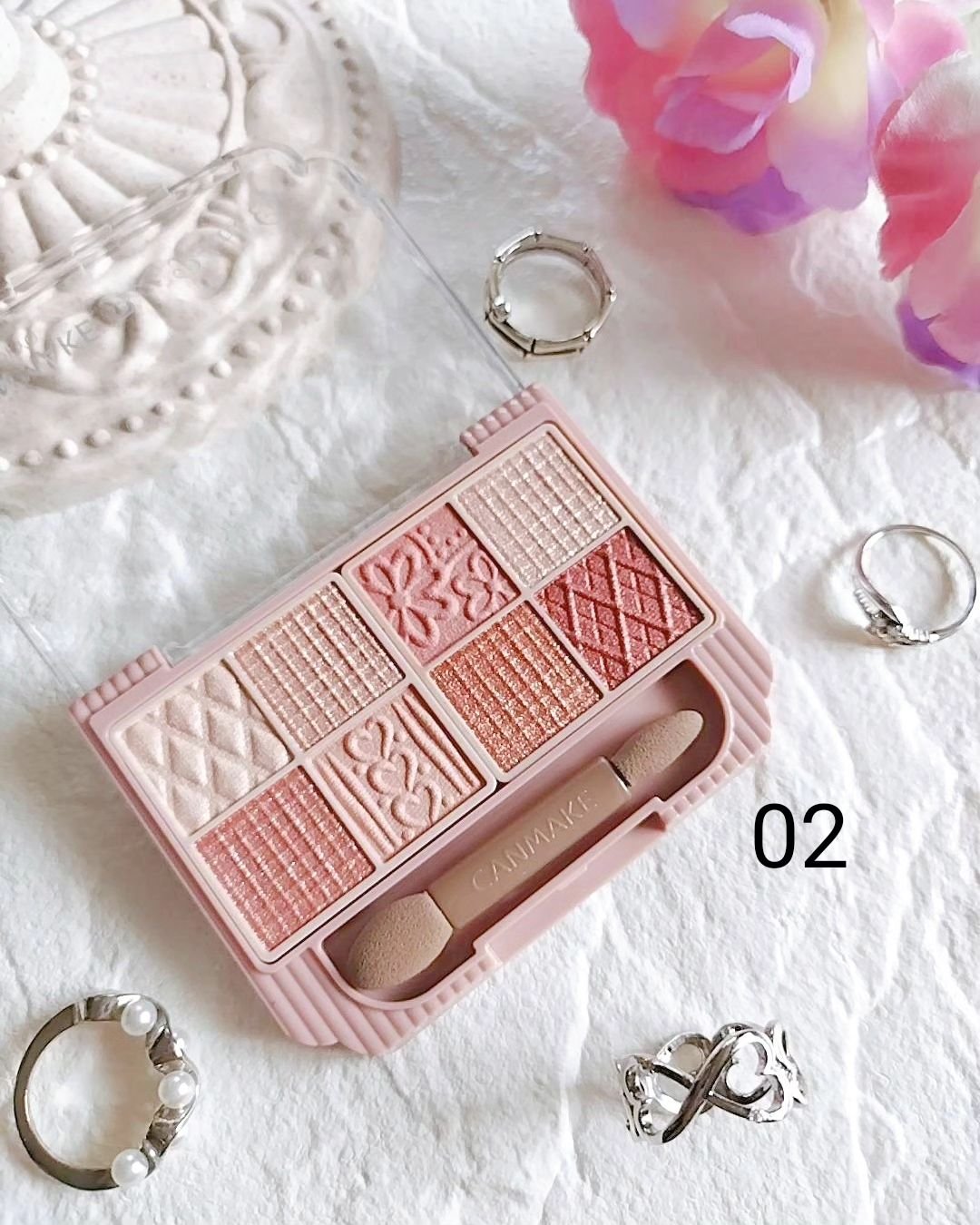 プティパレットアイズ/キャンメイク/パウダーアイシャドウを使ったクチコミ（3枚目）