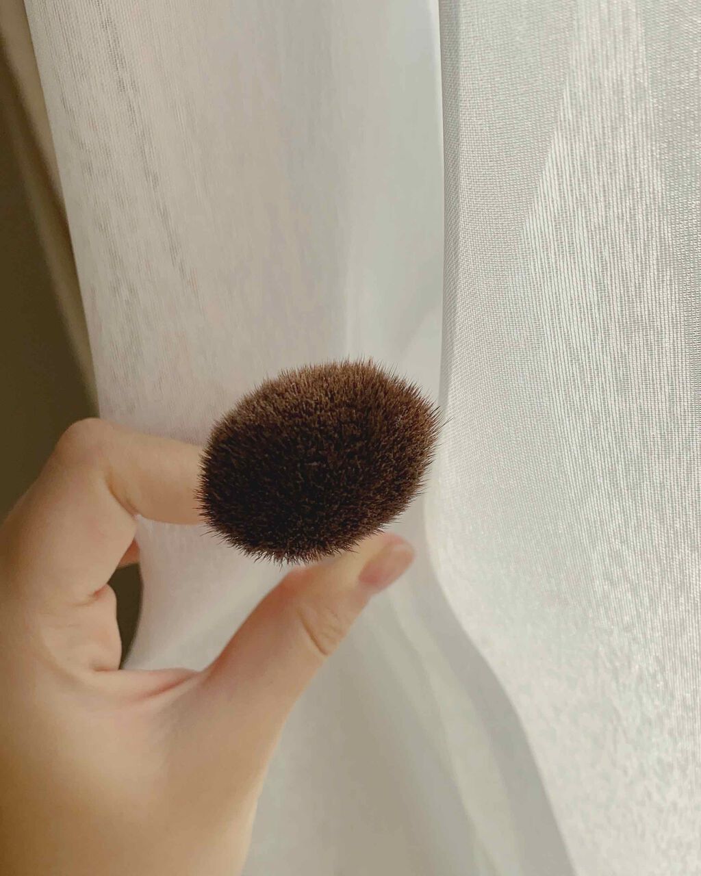 ぱふぃー on LIPS 「♡CLINIQUEチークブラシ最近こちらのブラシでチークをつけ..」(2枚目)