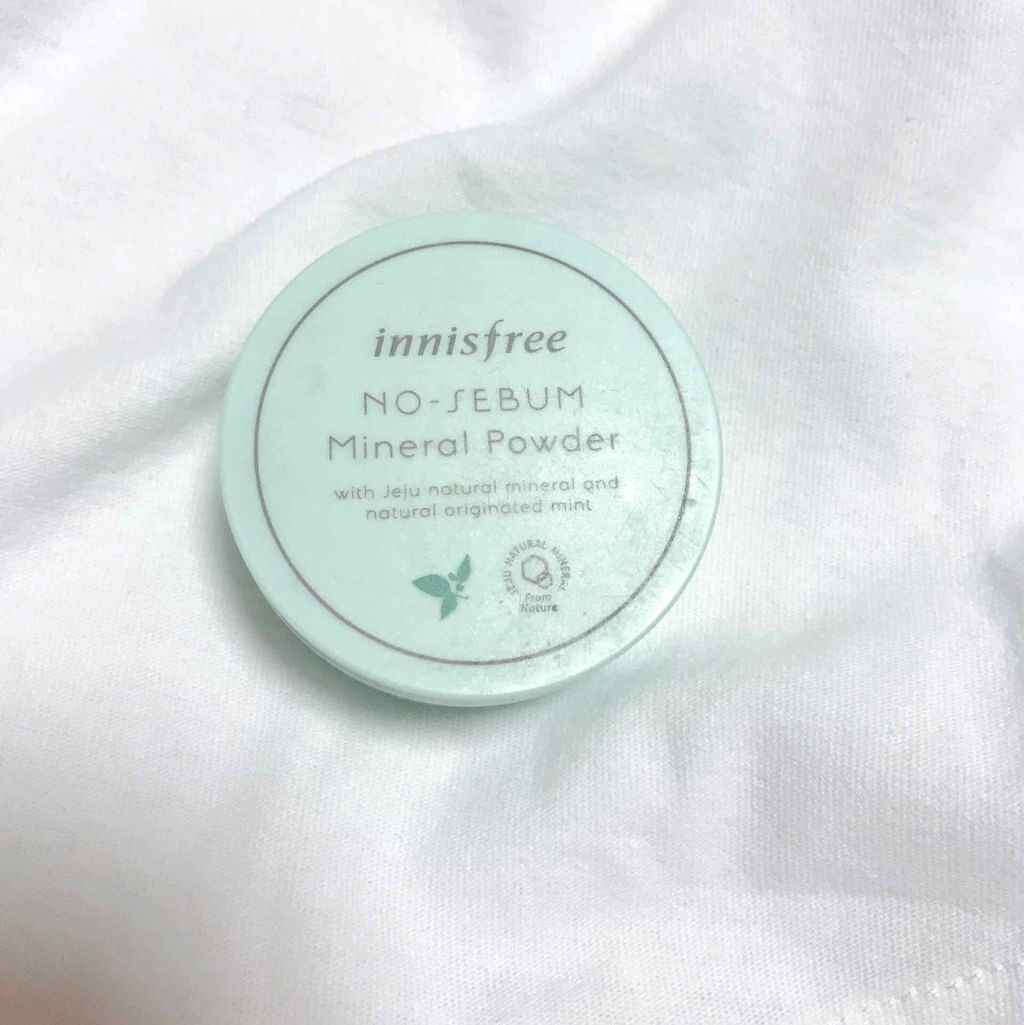 ノーセバム ミネラルパウダー/innisfree/ルースパウダーを使ったクチコミ（1枚目）