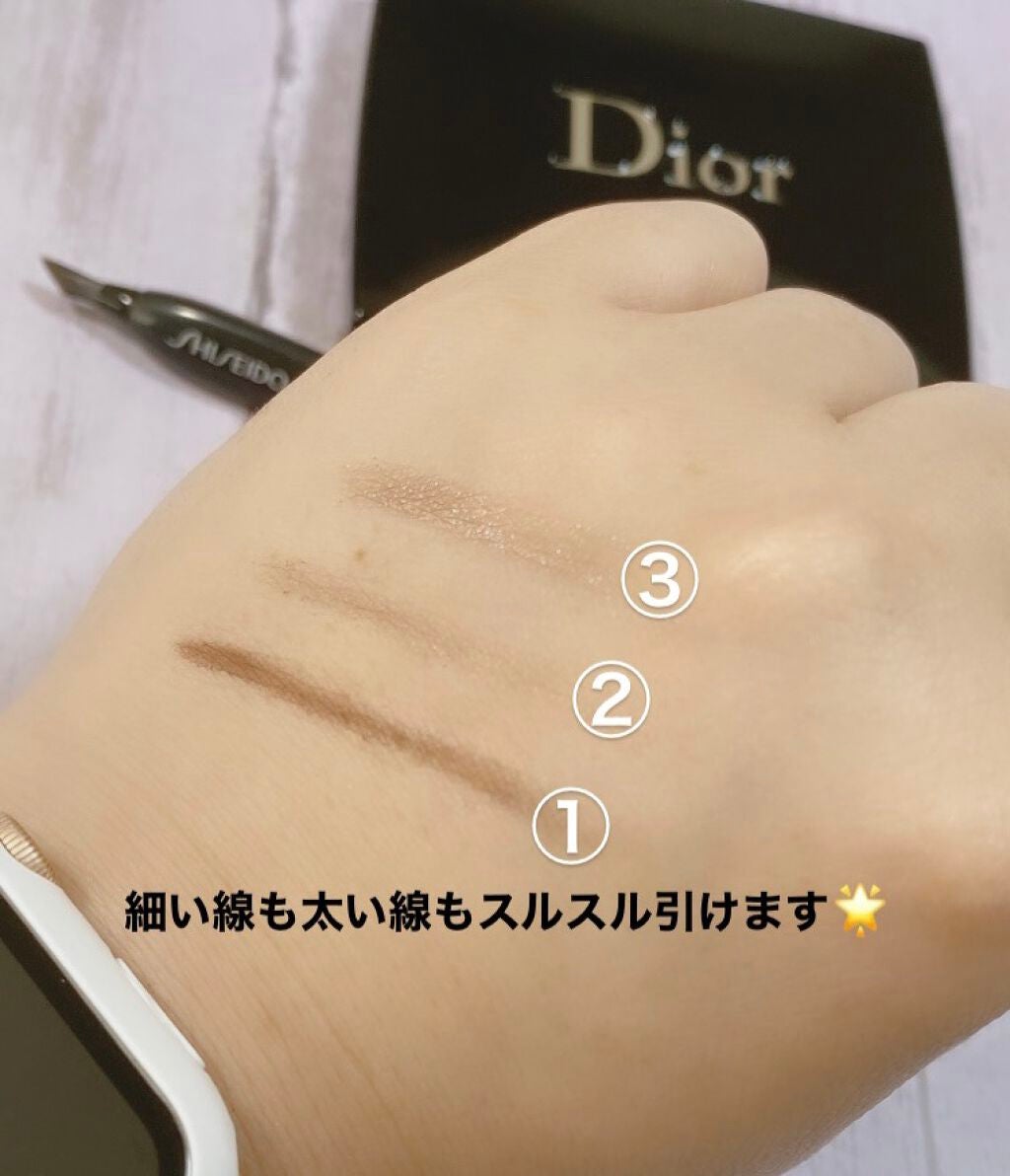 KATANA FUDE アイ ライニング ブラシ/SHISEIDO/メイクブラシを使ったクチコミ(3枚目)