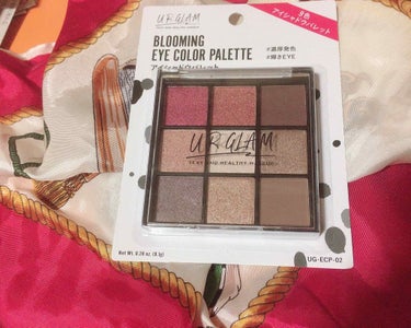 UR GLAM　BLOOMING EYE COLOR PALETTE/U R GLAM/アイシャドウパレットを使ったクチコミ（1枚目）