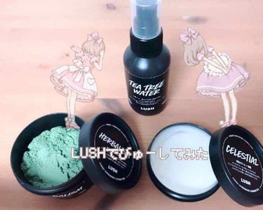 ラッシュ ティーツリーウォーターのクチコミ「初！LUSH♡

先日うちに泊まりに来た友達が、LUSHいいよー！

とゴリ推ししてたので言っ.....」（1枚目）