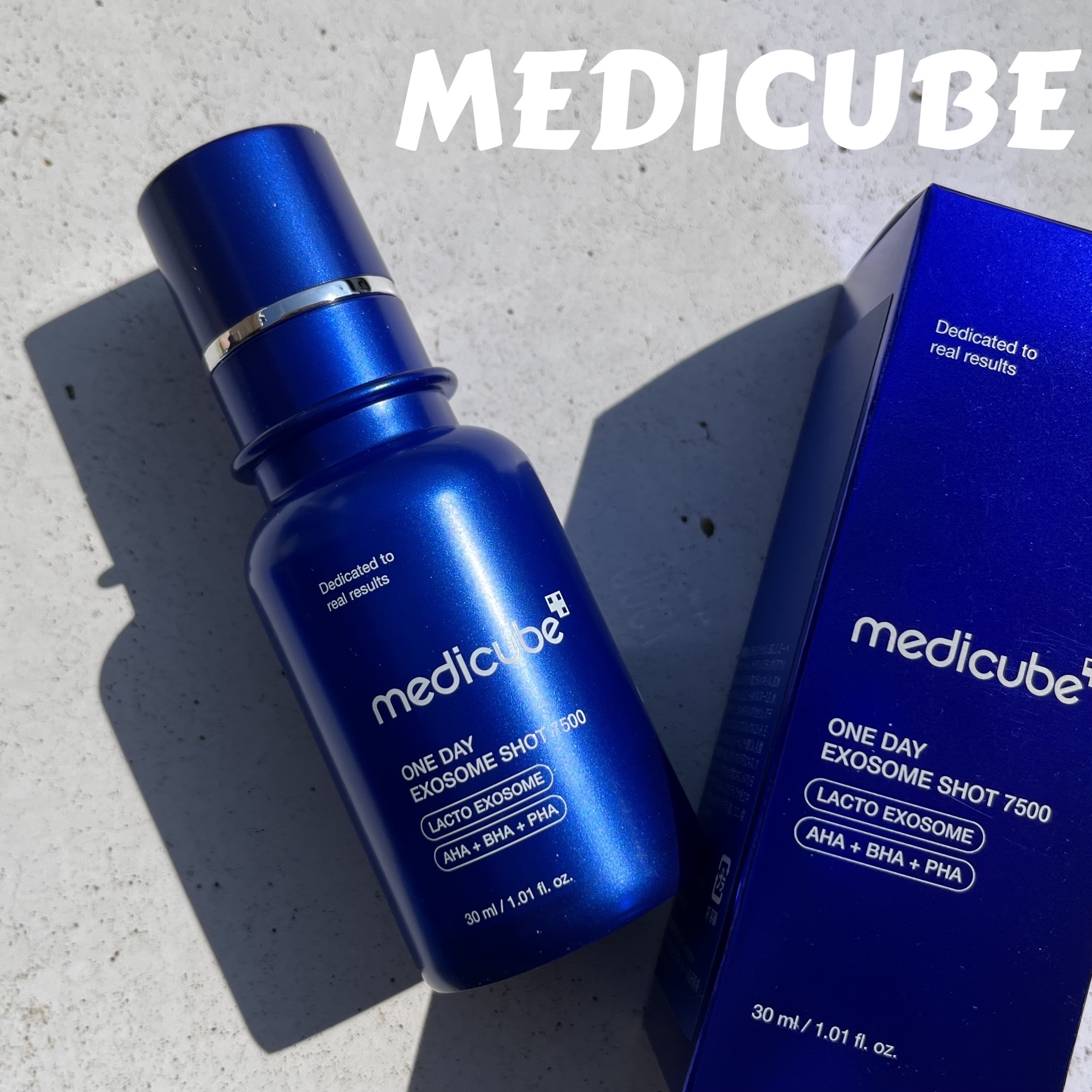 ゼロ1DAYエクソソームショット2000/MEDICUBE/美容液を使ったクチコミ（1枚目）