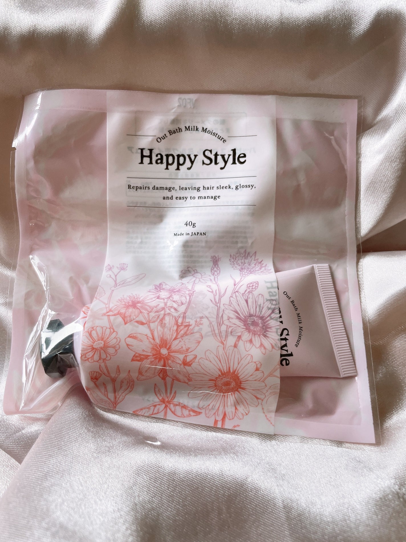 ハッピースタイル ミルクモイスチュア/菊星/ヘアミルクを使ったクチコミ(1枚目)