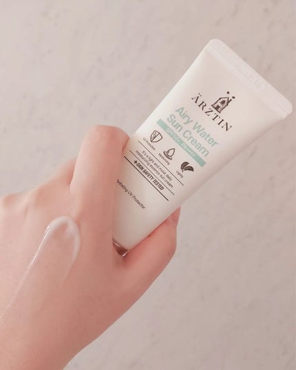 エアリーウォーターサンクリーム/エルツティン/日焼け止めクリームを使ったクチコミ(3枚目)