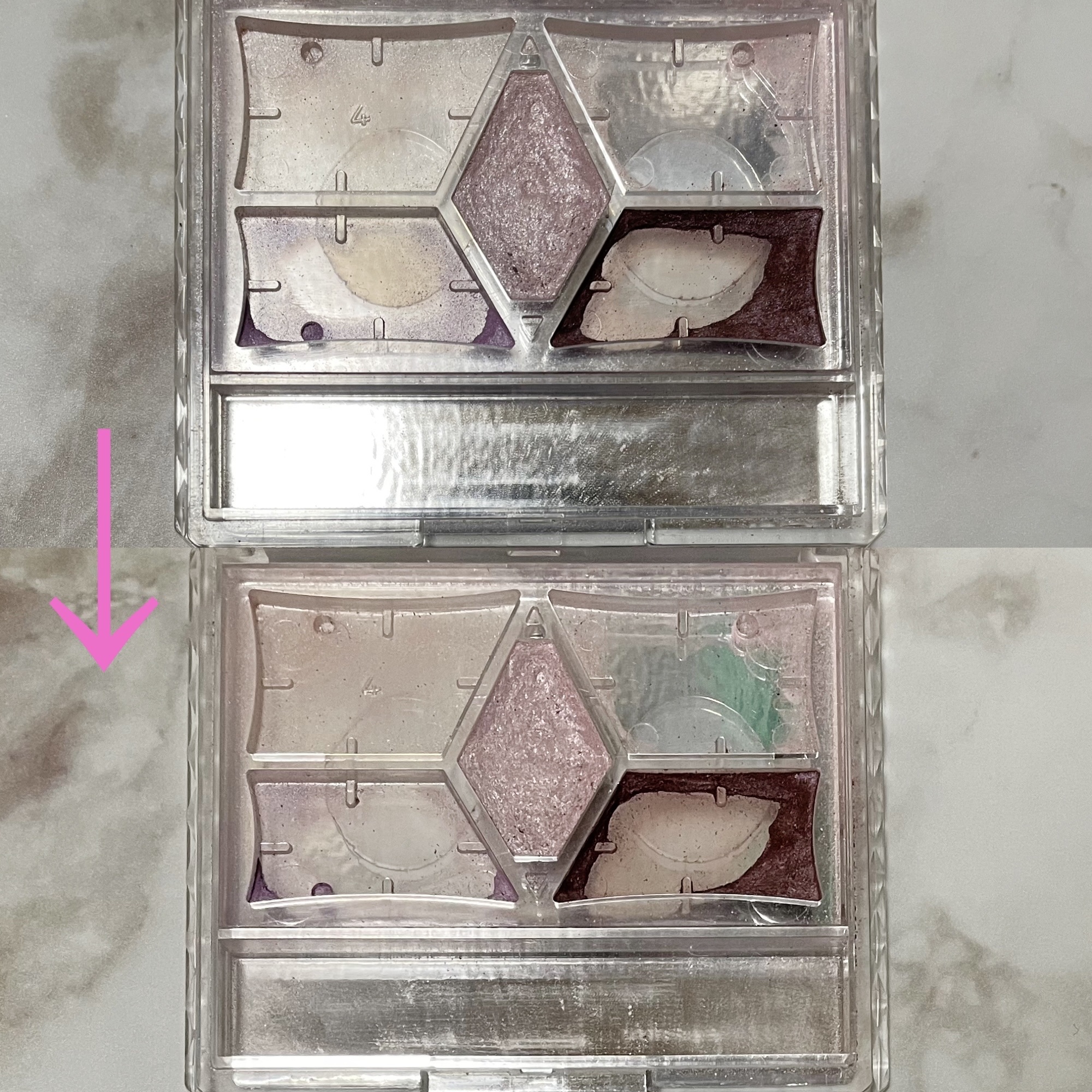 スキニーリッチシャドウ/excel/アイシャドウパレットを使ったクチコミ（2枚目）