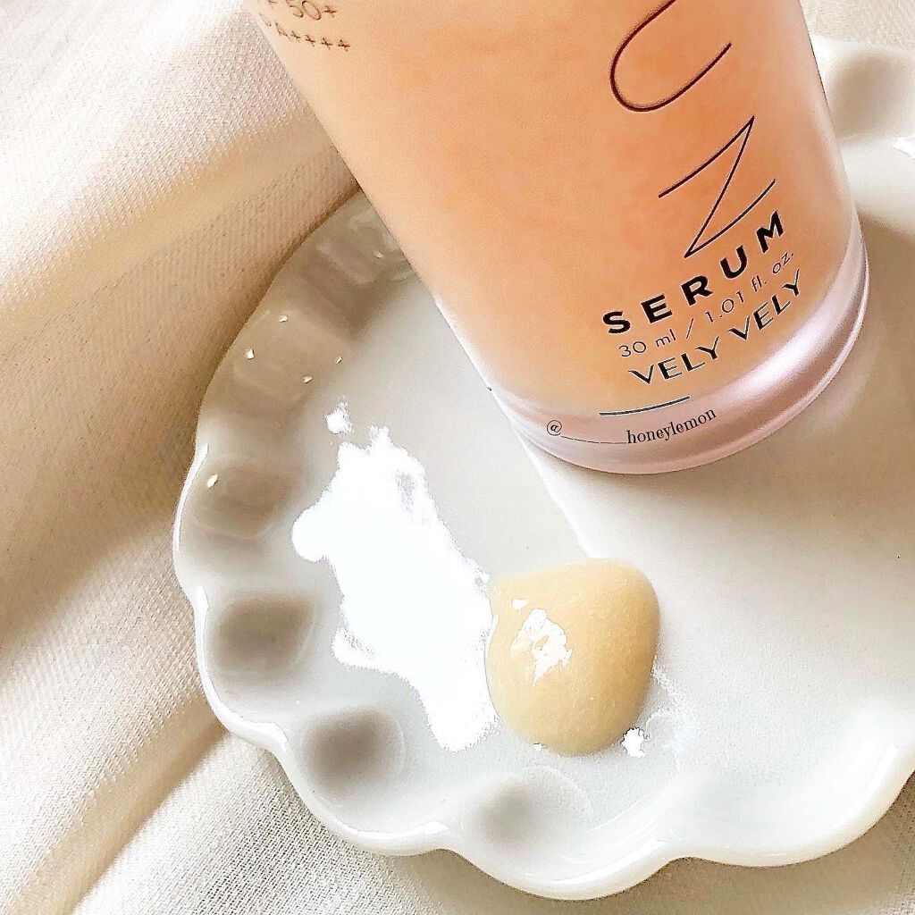 ハリケアコラーゲンサンセラム/VELY VELY/日焼け止めジェルを使ったクチコミ（2枚目）