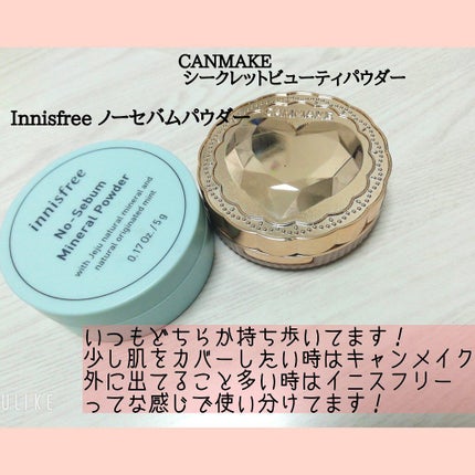 ノーセバム ミネラルパウダー/innisfree/ルースパウダーを使ったクチコミ(2枚目)