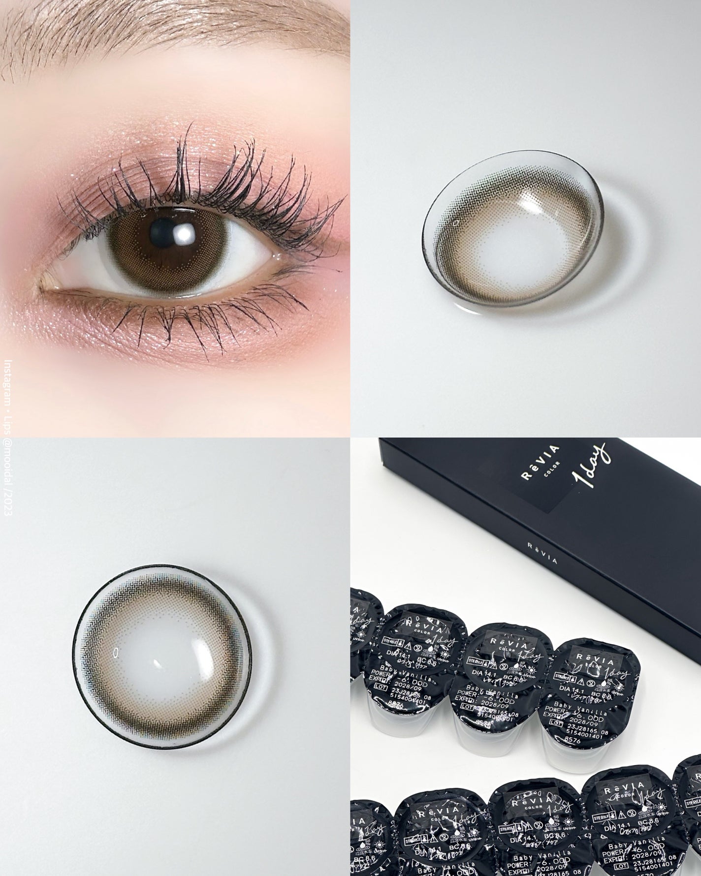 ツキ on LIPS 「【ReVIA1dayに新色3色登場✨】__________..」(6枚目)