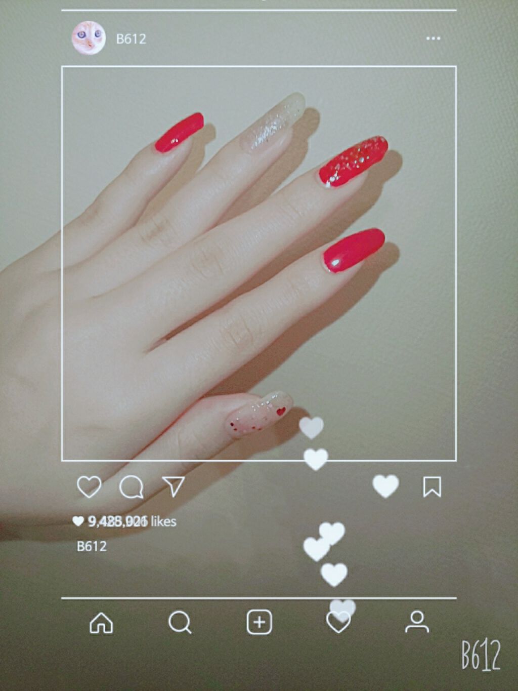 ITGグリッターネイル/DAISO/マニキュアを使ったクチコミ（2枚目）