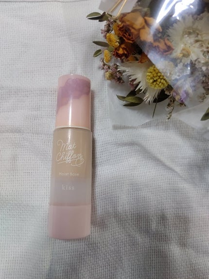 マットシフォンUVモイストベース/KiSS/化粧下地を使ったクチコミ(1枚目)