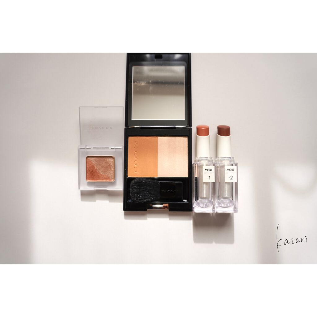 ピュア カラー ブラッシュ/SUQQU/パウダーチークを使ったクチコミ（2枚目）