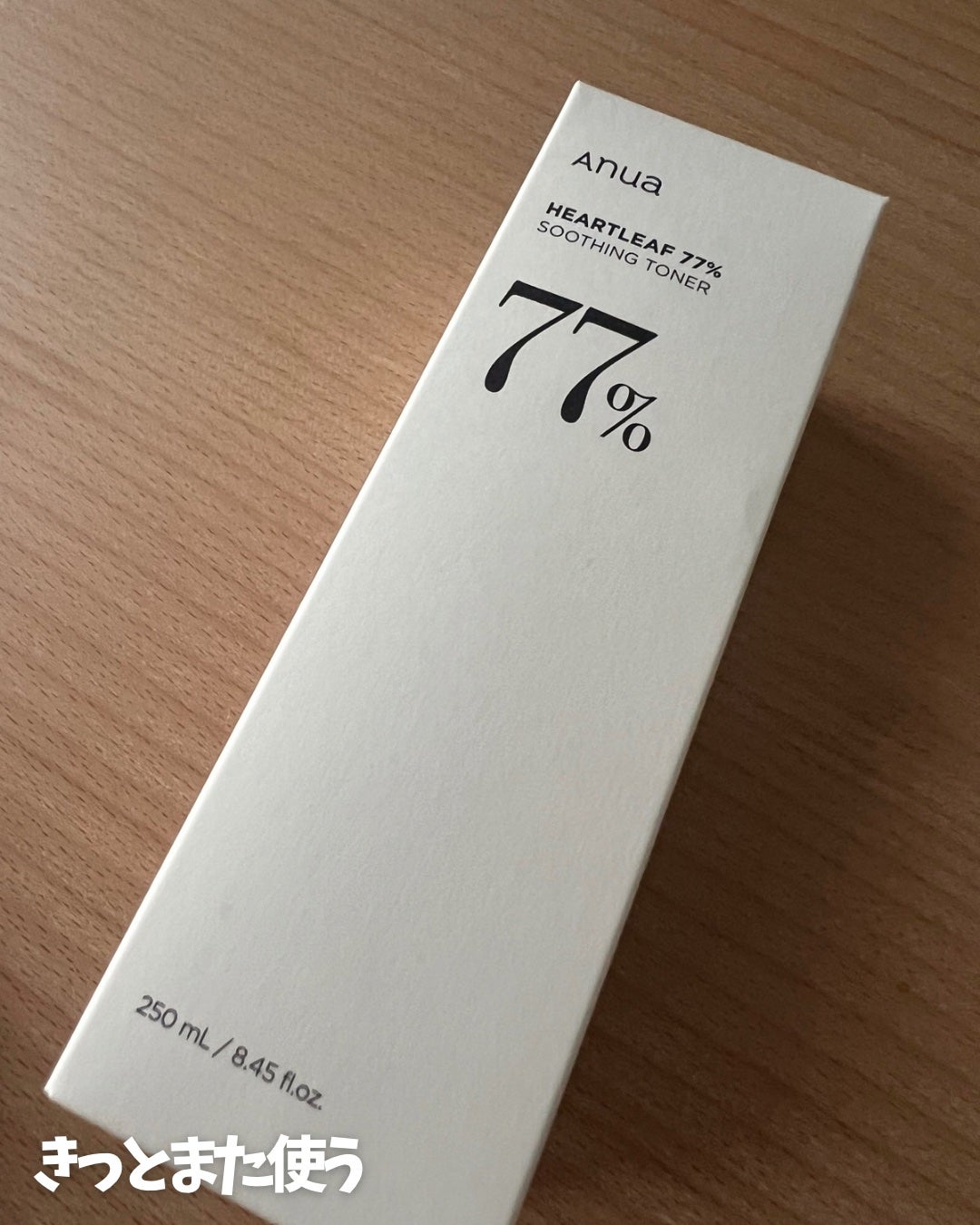 ドクダミ 77 スージングトナー/Anua/化粧水を使ったクチコミ(4枚目)