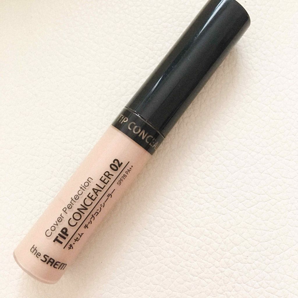 カバーパーフェクション チップコンシーラー/the SAEM/リキッドコンシーラーを使ったクチコミ(1枚目)