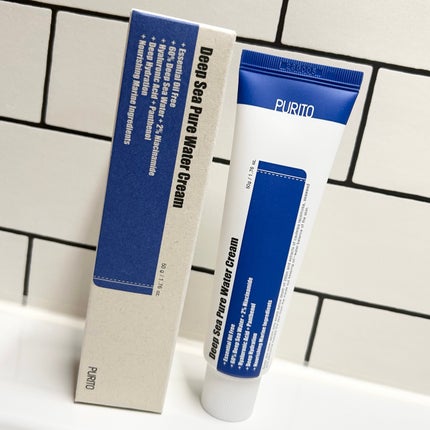 ディープシーピュアウォータークリーム/PURITO/フェイスクリームを使ったクチコミ(5枚目)