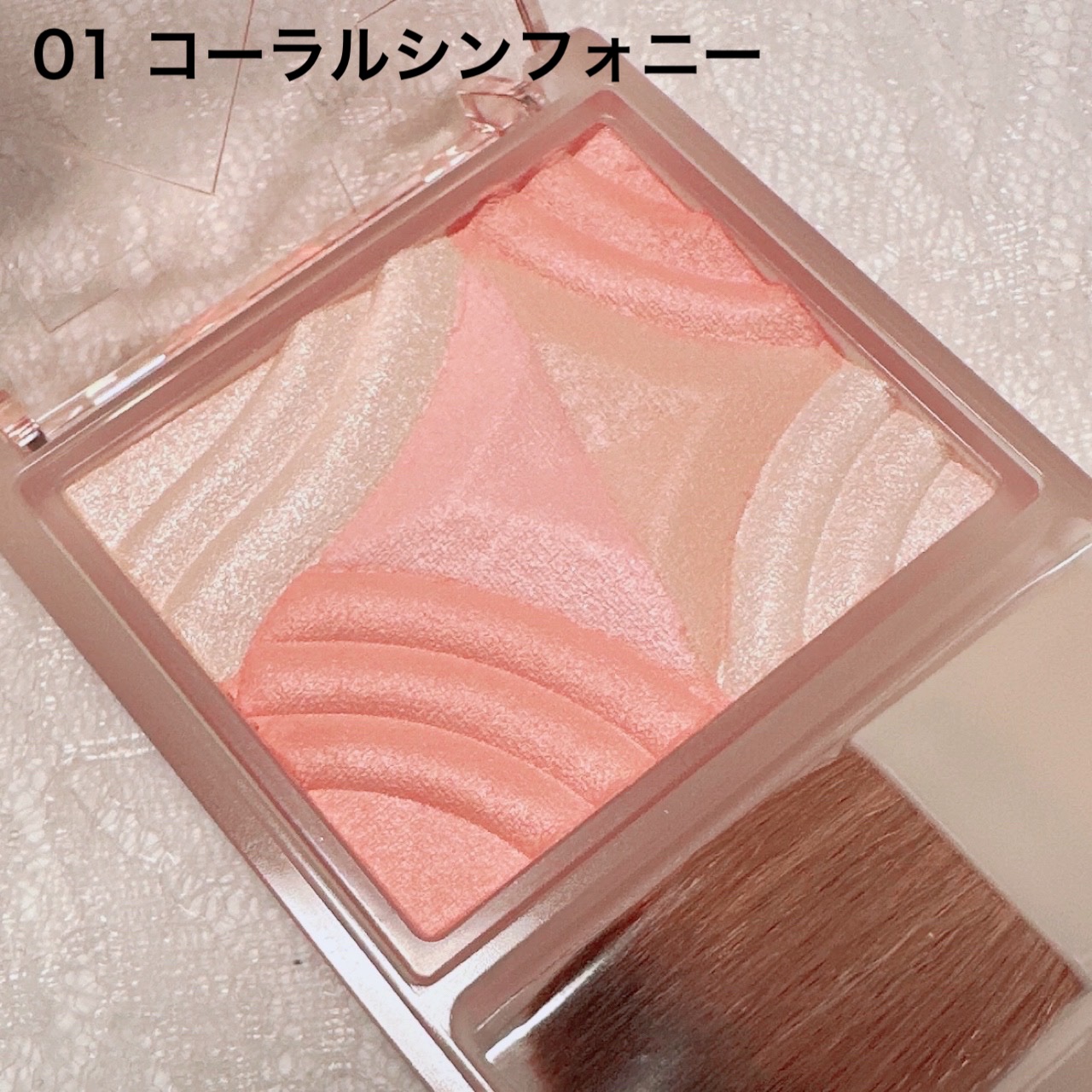 ブレンドカラーチーク/CEZANNE/チークを使ったクチコミ（3枚目）