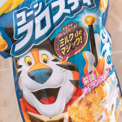 コーンフロスティ/ケロッグ/コーンフレークを使ったクチコミ(1枚目)