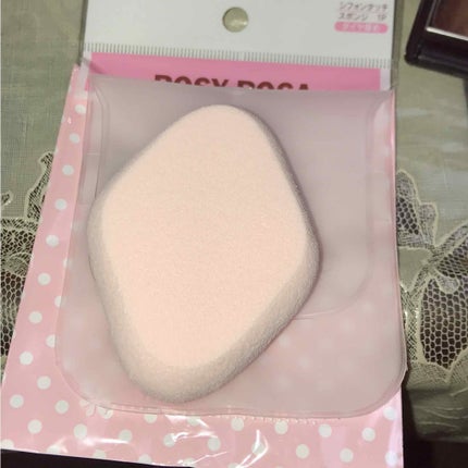 シフォンタッチスポンジ ダイヤ型/ロージーローザ/パフ・スポンジを使ったクチコミ(1枚目)