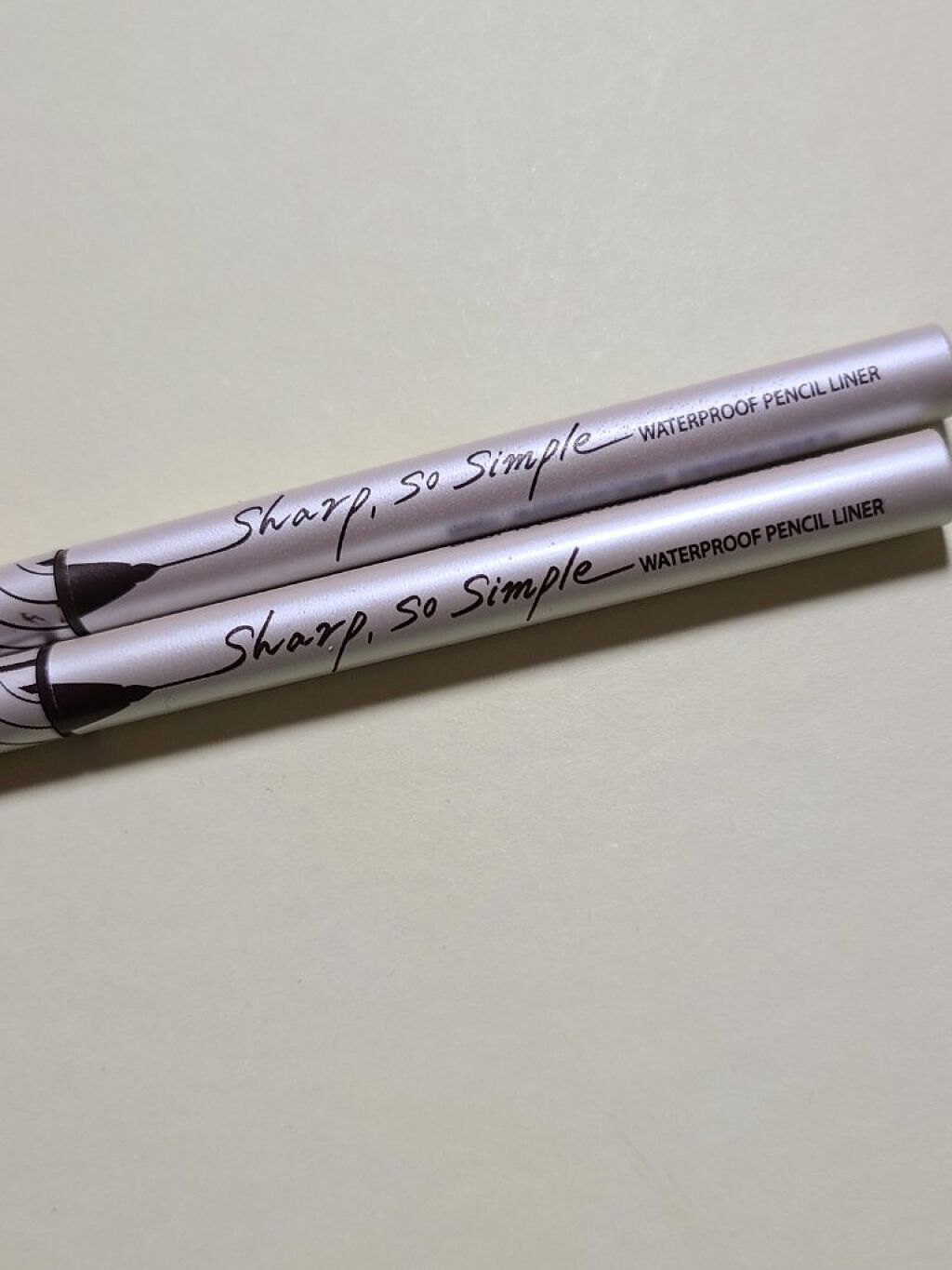 シャープ ソ シンプル ウォータープルーフ ペンシル ライナー/CLIO/ペンシルアイライナーを使ったクチコミ（1枚目）