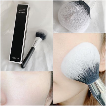 ファンデーションブラシ/ブリリアージュ/メイクブラシを使ったクチコミ(4枚目)