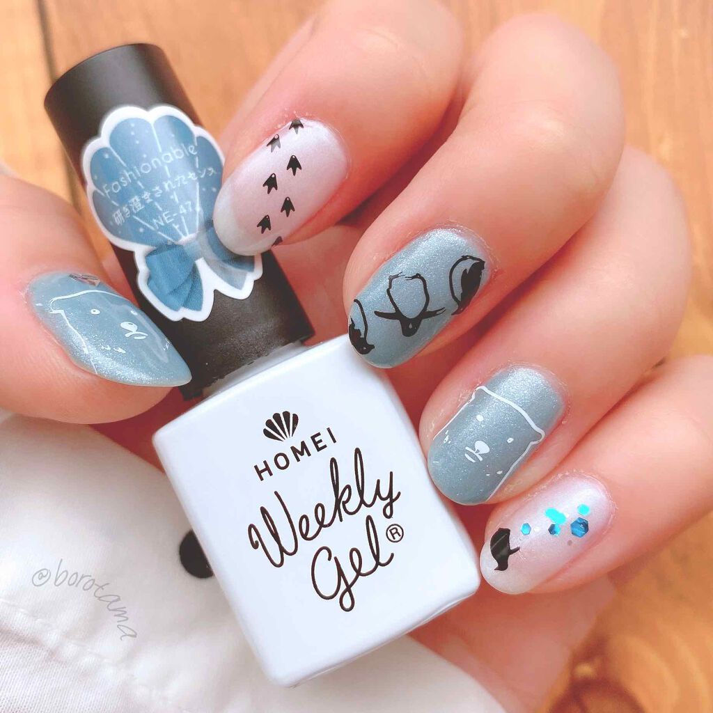 ウィークリージェル/HOMEI/ジェルネイルを使ったクチコミ（1枚目）