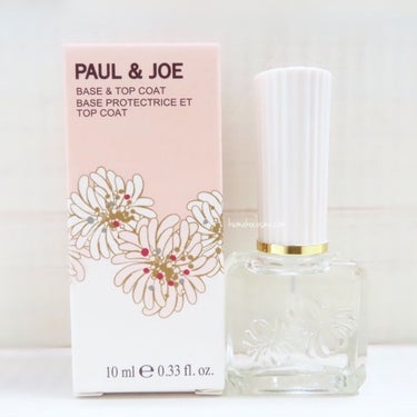 PAUL & JOE BEAUTE ベース ＆ トップコートのクチコミ「❁⃘ PAUL & JOE BEAUTE   ベース ＆ トップコート


ベースコートとトッ.....」（2枚目）