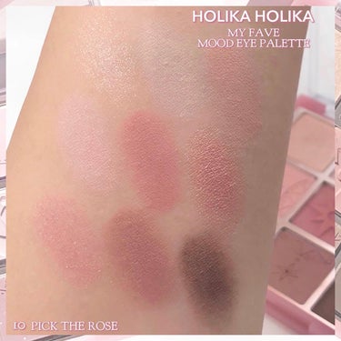 マイフェイブムードアイパレット 9カラー/HOLIKA HOLIKA/アイシャドウパレットを使ったクチコミ（3枚目）