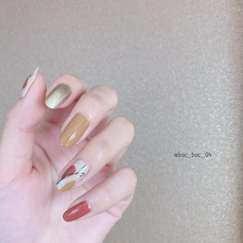 塗りかけネイルのネイルデザイン | ネイルホリック アート｜ネイル