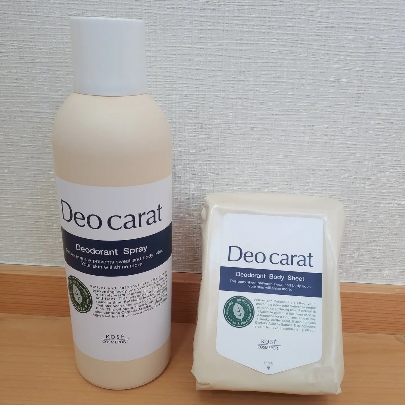 デオカラット 薬用デオドラント ボディシート/デオカラット/ボディシートを使ったクチコミ(1枚目)