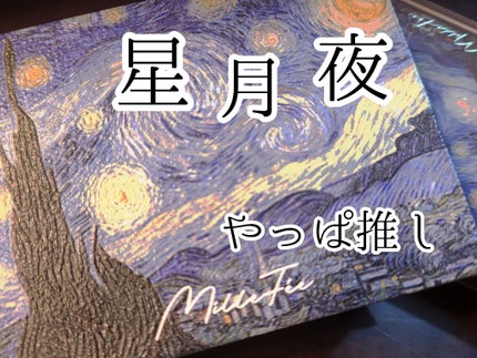 絵画アイシャドウパレット 08 星月夜/MilleFée/アイシャドウパレットを使ったクチコミ(1枚目)