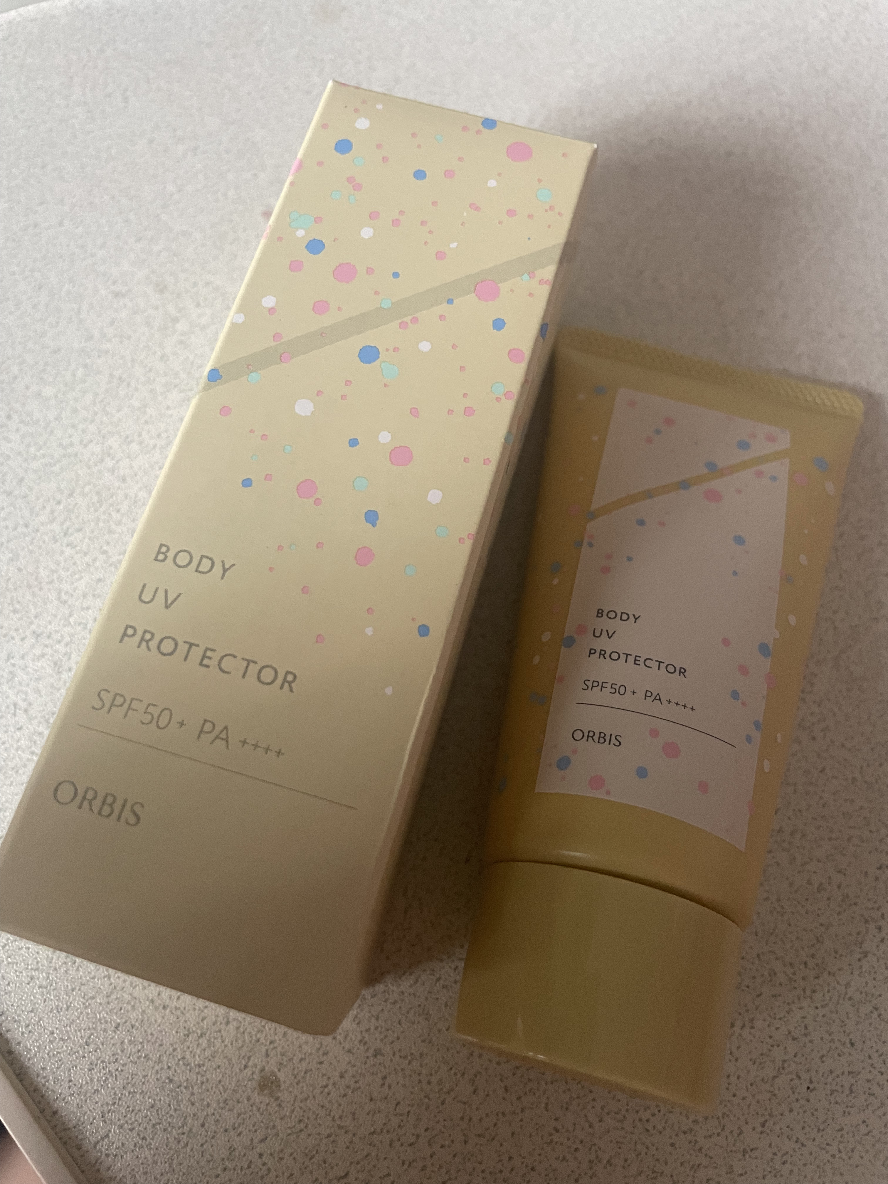 ボディ UV プロテクター/オルビス/日焼け止めジェルを使ったクチコミ（1枚目）