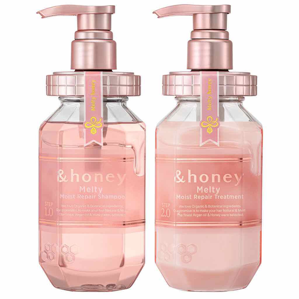 &honey Melty モイストリペア シャンプー1.0／モイストリペア ヘアトリートメント2.0/&honey/市販シャンプーを使ったクチコミ（2枚目）