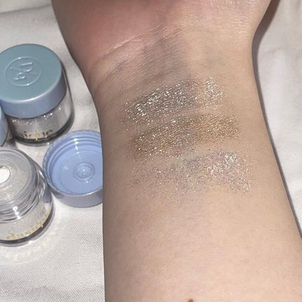 スターリット リキッドグリッター/dasique/メイクアップを使ったクチコミ(4枚目)